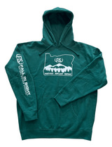 FIS Men's Harvest the Oregon Forest Green Premium Hoodie
