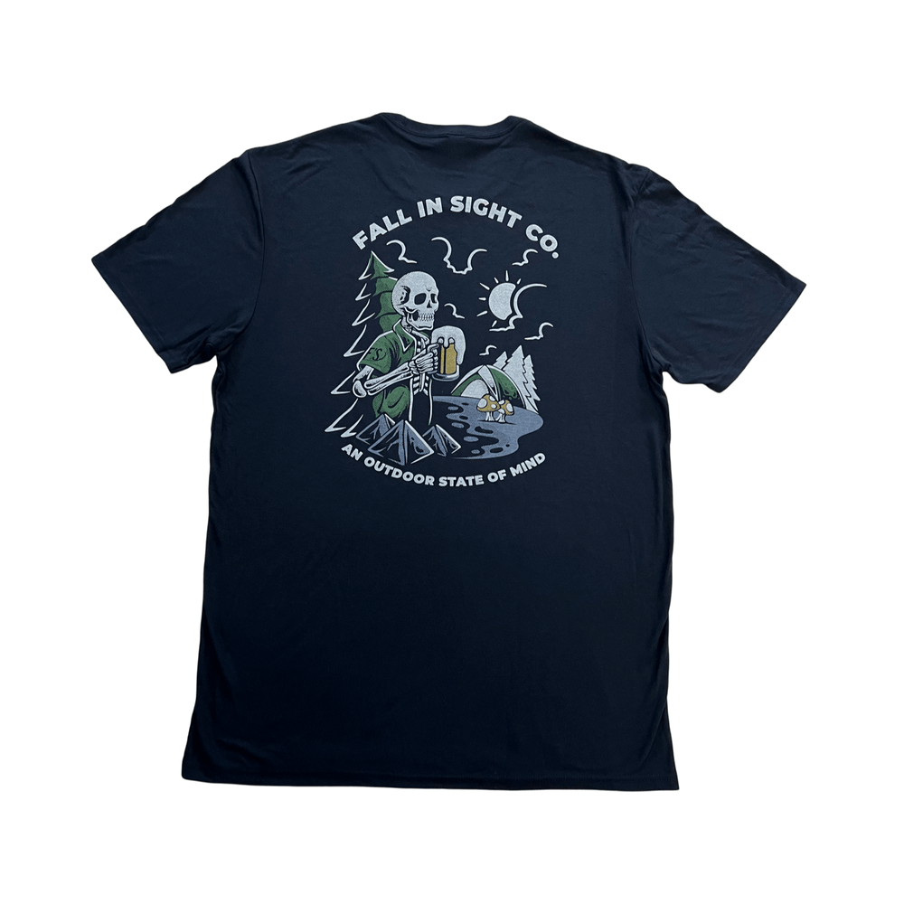 T-shirt North Coast - Bleu - Pacific State Of Mind - Col Rond - Taille M